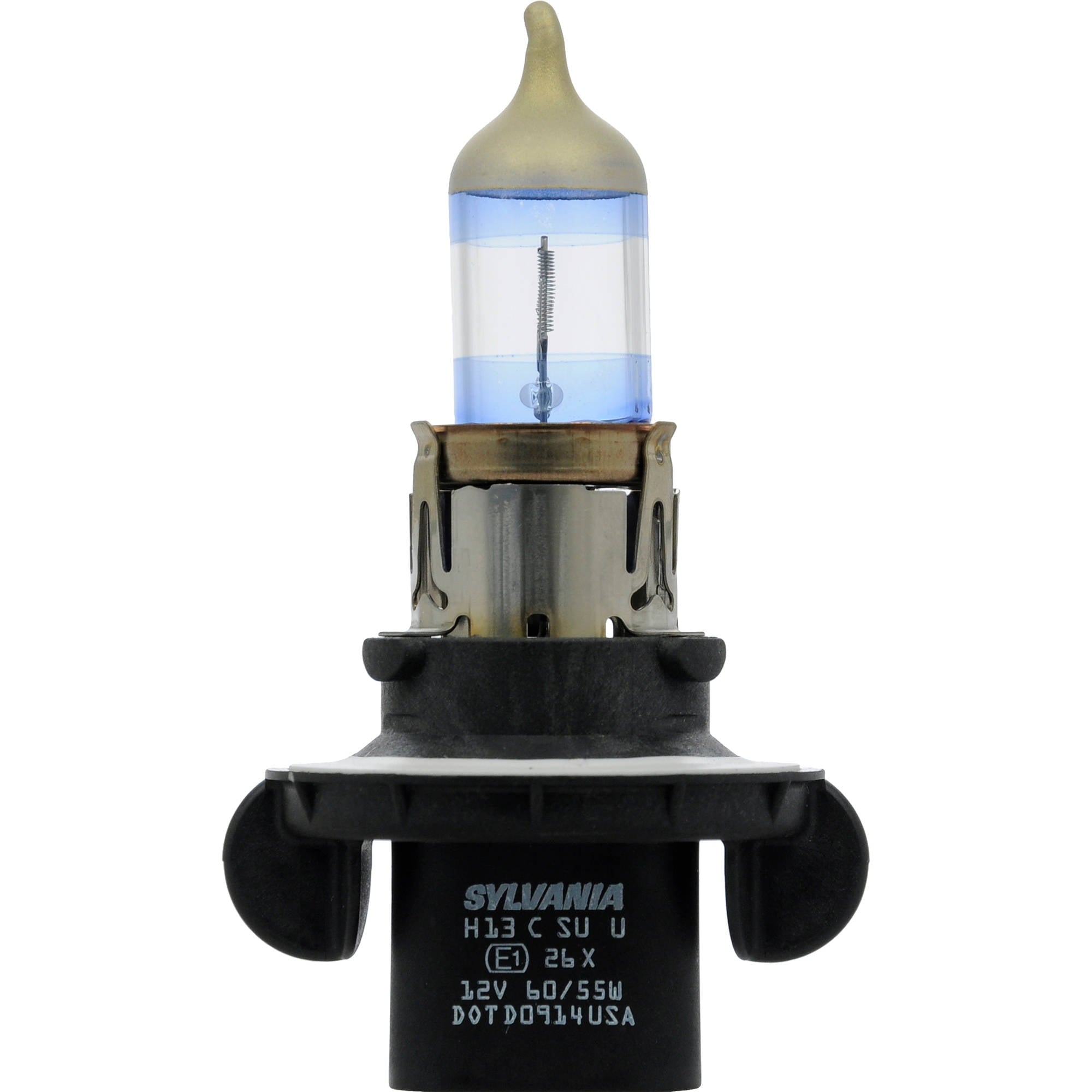 Sylvania H13 SilverStar Ultra Halogen Headlight Bulb, Pack of 2
