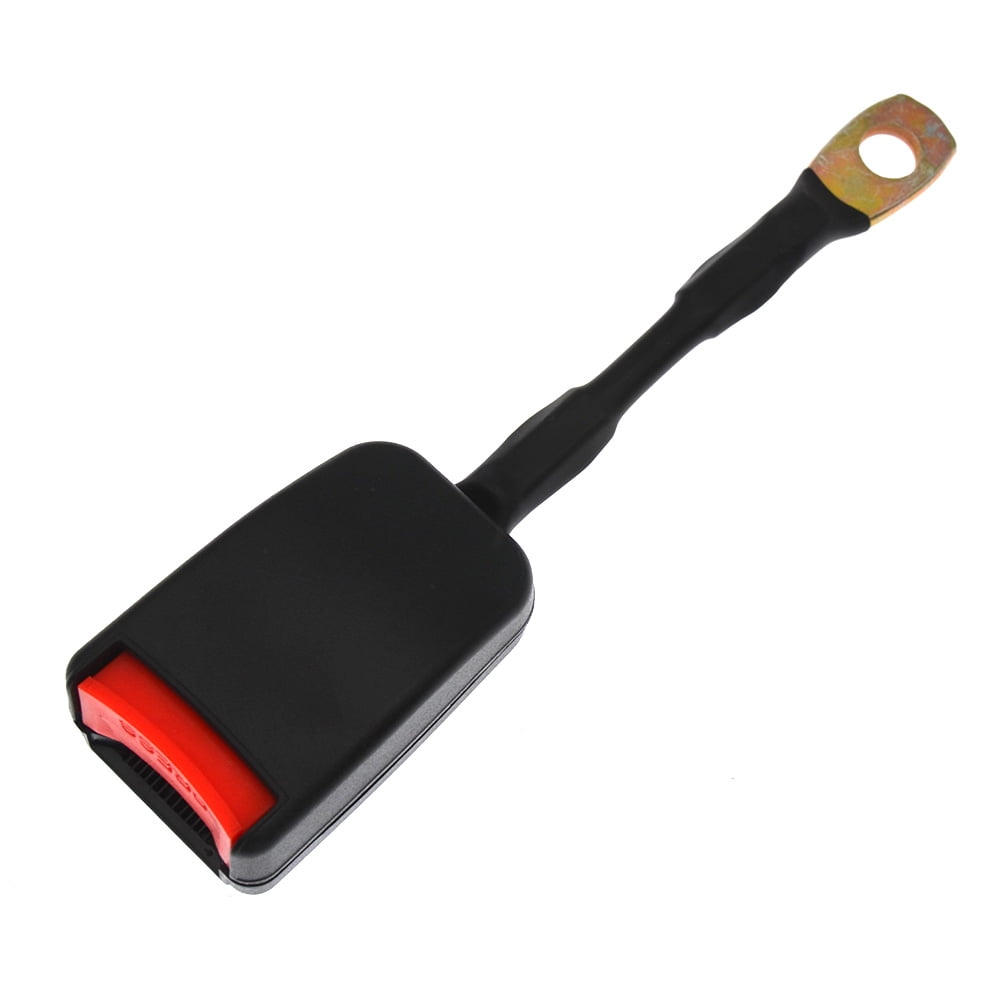 HI-US Universal Car Seat Belt Buckle Holder Seat Belt Buckle Socket Plug Connector (Black)