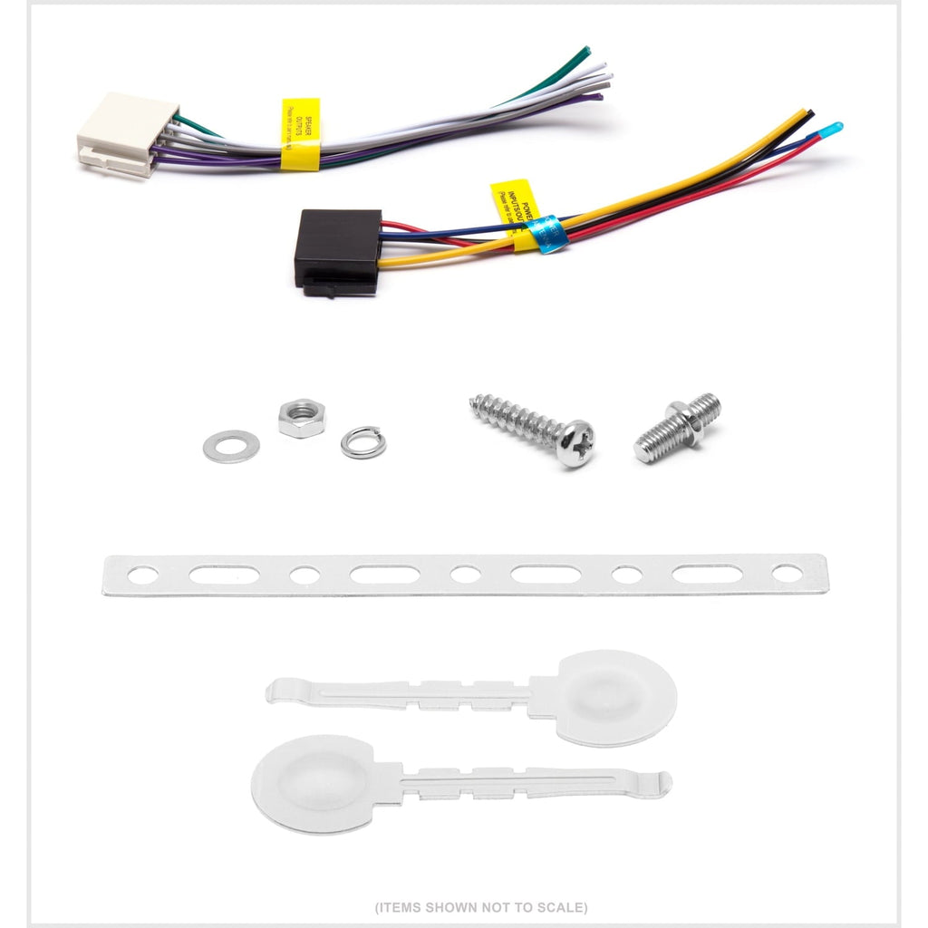 BOSS Audio Systems 611UAB Car Audio Stereo System - Single Din, Bluetooth Audio and Calling Head Unit, Aux Input, USB, Mechless, No CD/DVD Player, AM/FM Radio Receiver, Hook up to Amplifier