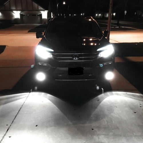 H11 LED Headlight Kit 6000K White Bulbs Low Beam for Toyota Camry 2007-2017