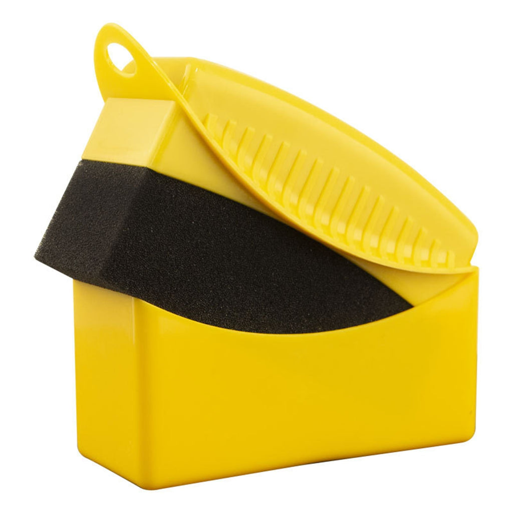 SPRING PARK Sponge Brush Quick Polish Waxing Sponge Polishing Car Tire Brush for Vehicle