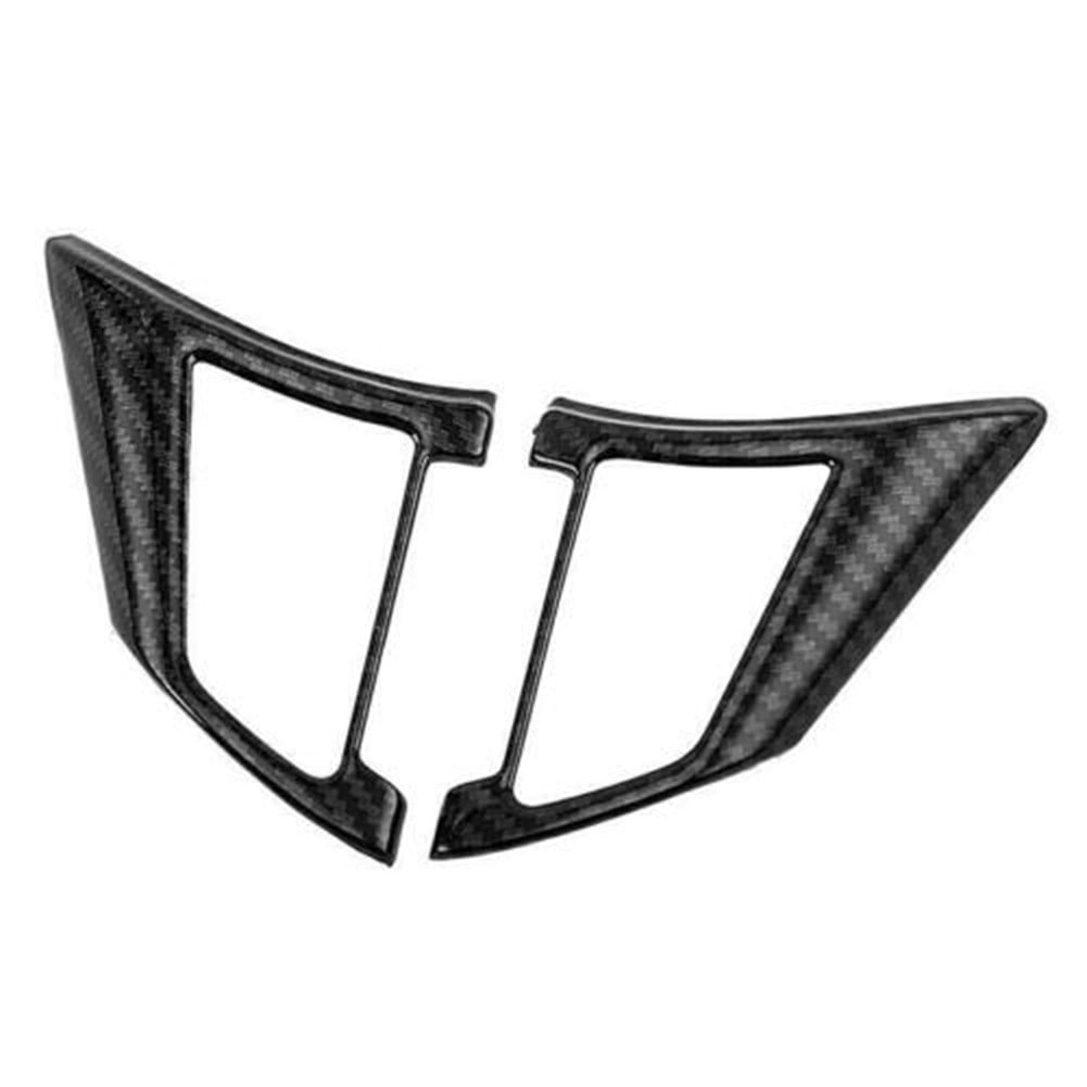 3pcs Carbon fiber Look Steering Wheel Trim For Nissan Sentra 2020 2021