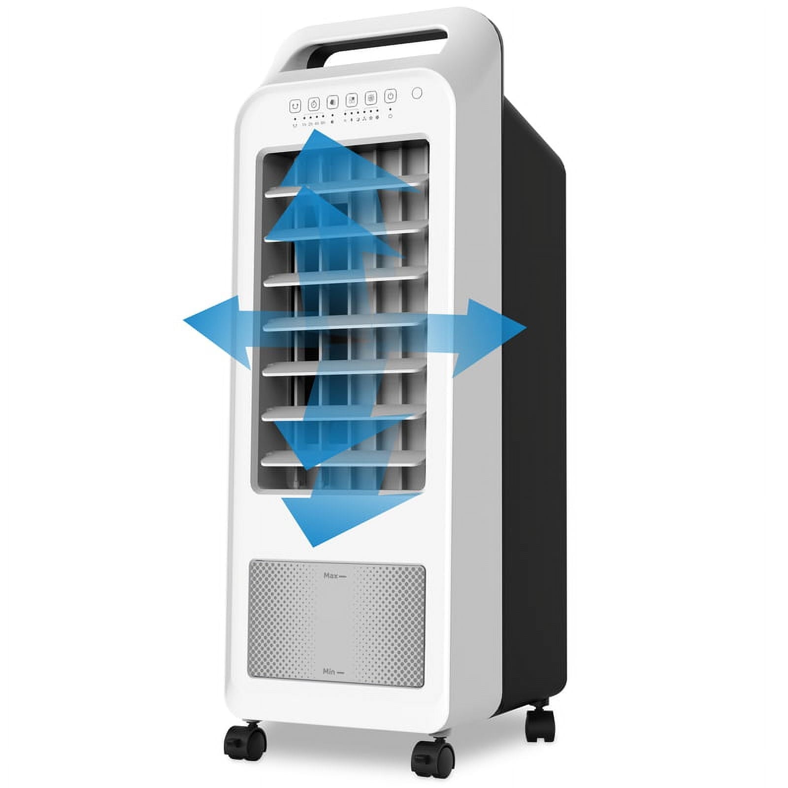 Floater Imports White 45W 150 sq. ft. Coverage Portable Evaporative Cooler 1.45 gal