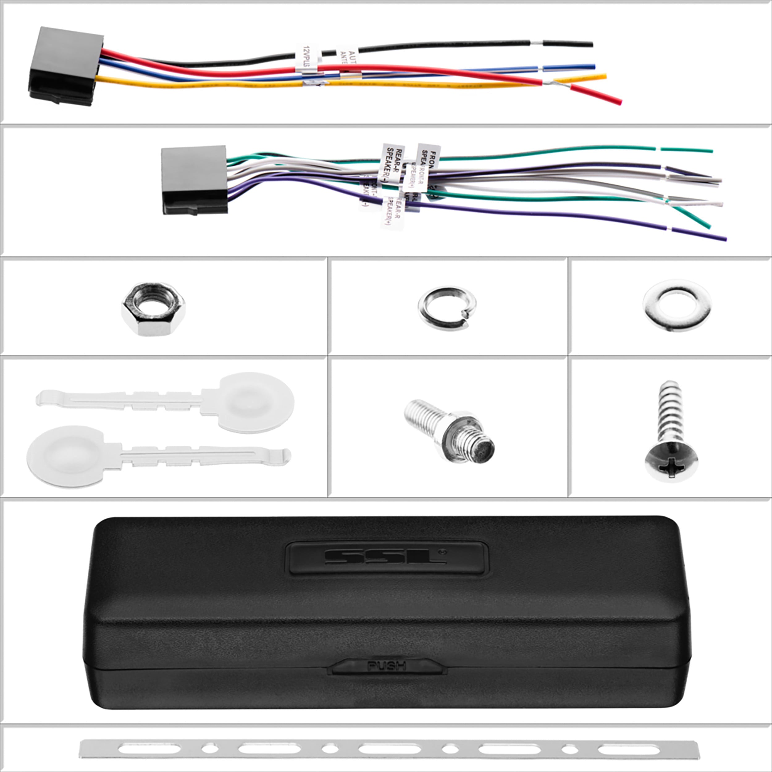 Sound Storm ML46DB Single Din Bluetooth Audio and Calling Car Stereo System