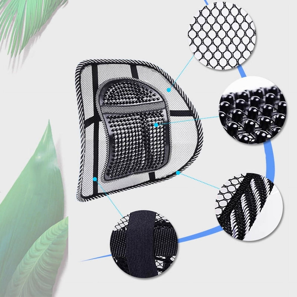 Lumbar Mesh Support for Home Office Chair or Car Seat Breathable Comfortable Back Support Lumbar Support Cushion