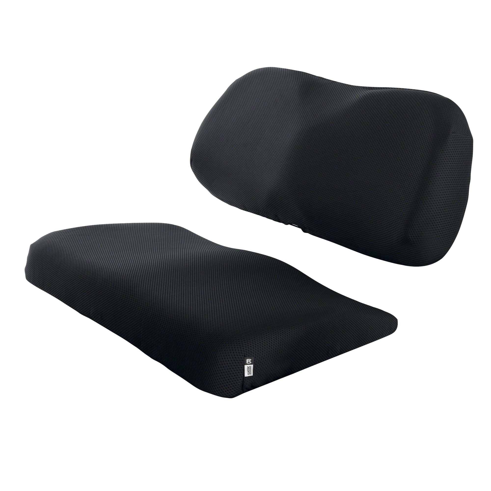 Classic Accessories Fairway Diamond Air Mesh Golf Cart Seat Cover, Black