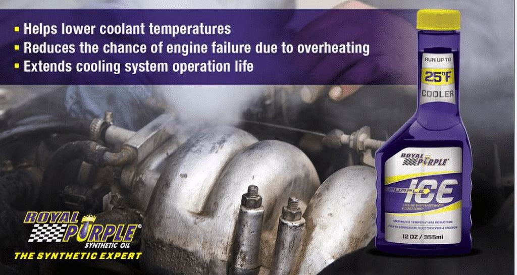 Royal Purple Purple IceCooling System Optimizer Antifreeze & Coolant, 12 oz