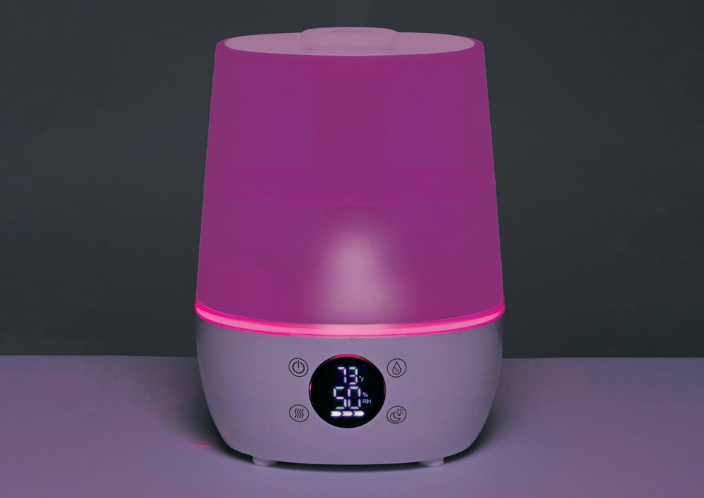 Safety 1st Humid Control Filter Free Cool Mist Humidifier, White
