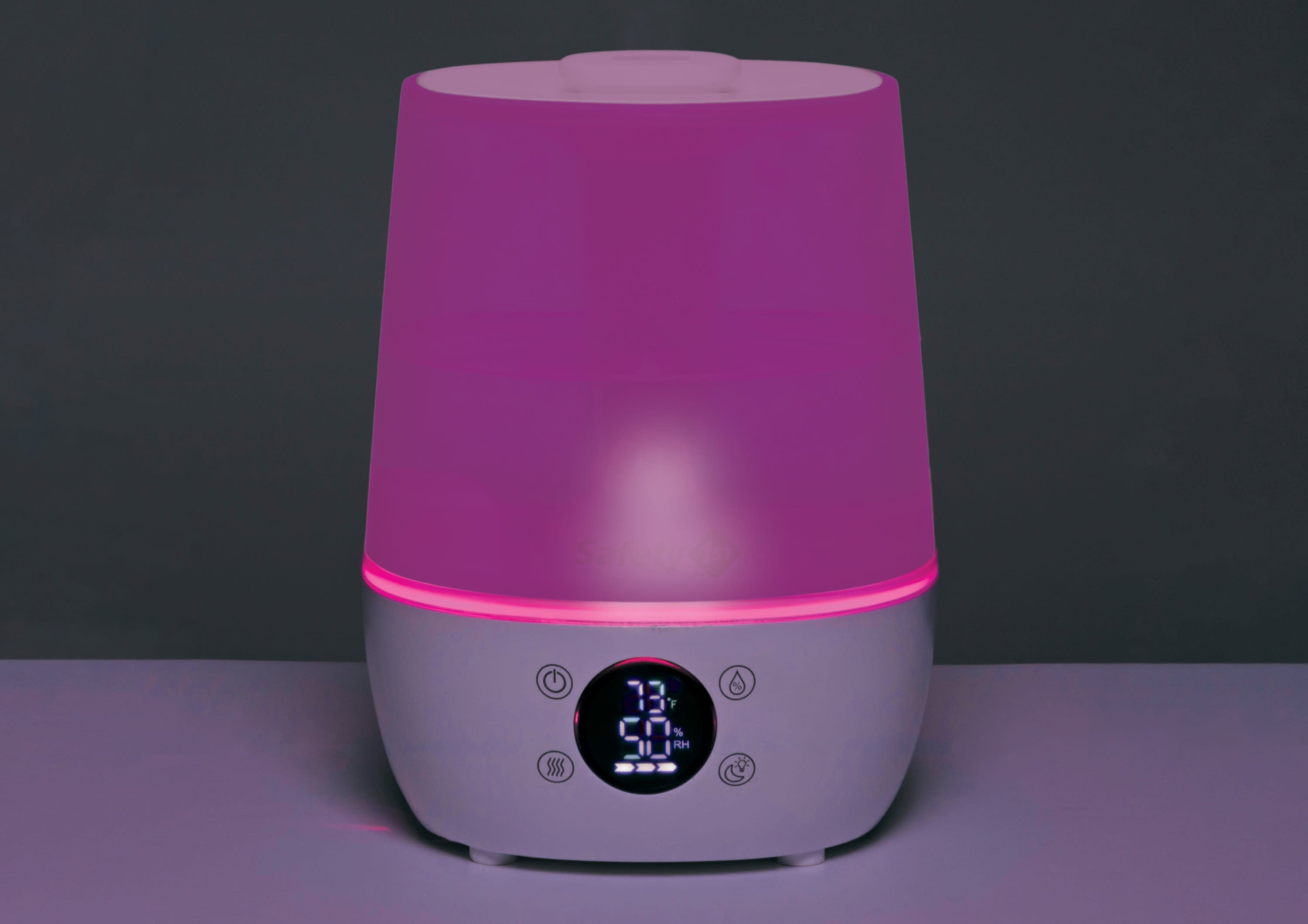 Safety 1st Humid Control Filter Free Cool Mist Humidifier, White