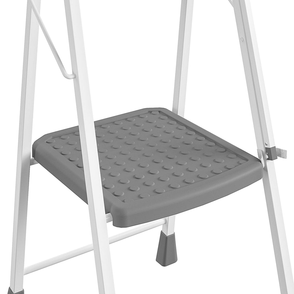COSCO 2-Step Kitchen Stepperâ¢ Adult Folding Step Stool, Kids Folding Helper (Steel/Resin)