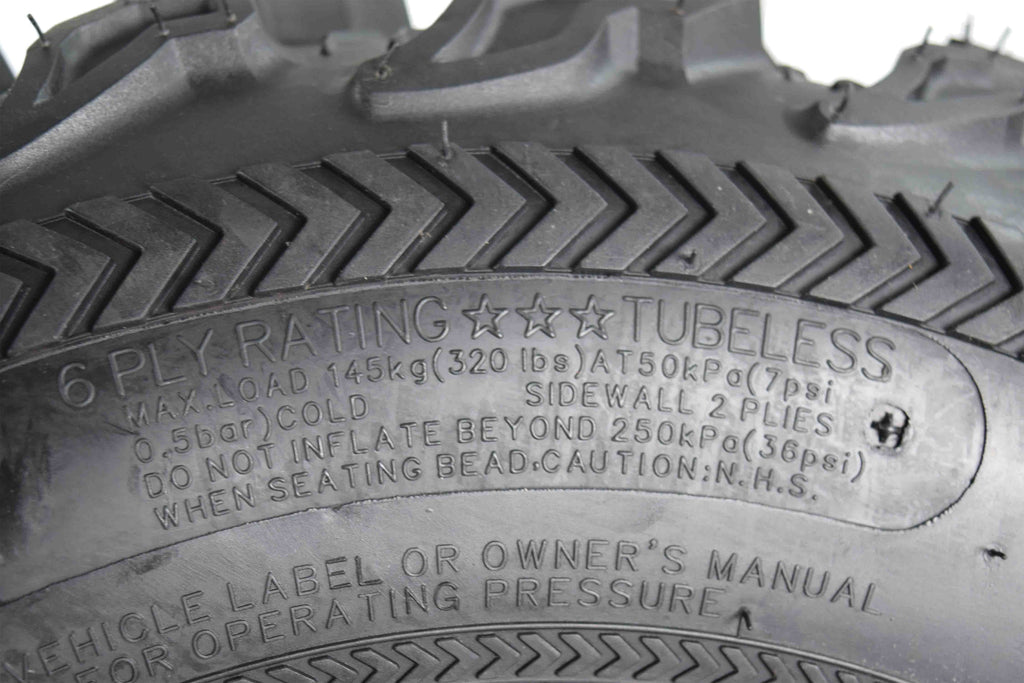 Kenda Bear Claw EX K573 24x8-11 Front 24x10-11 Rear 6 PLY ATV/UTV Utility Tires (4 Pack)