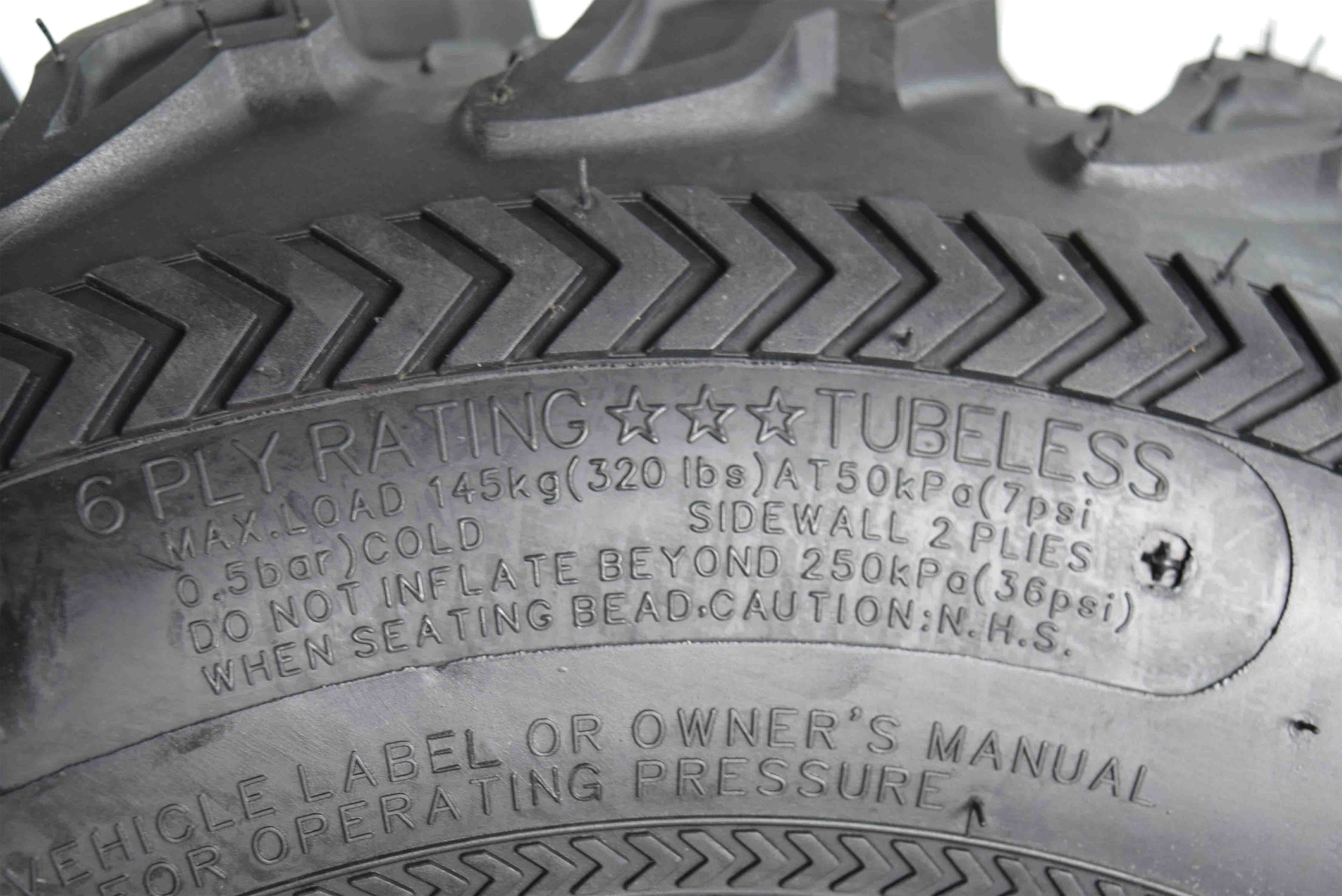 Kenda Bear Claw EX K573 24x8-11 Front 24x10-11 Rear 6 PLY ATV/UTV Utility Tires (4 Pack)