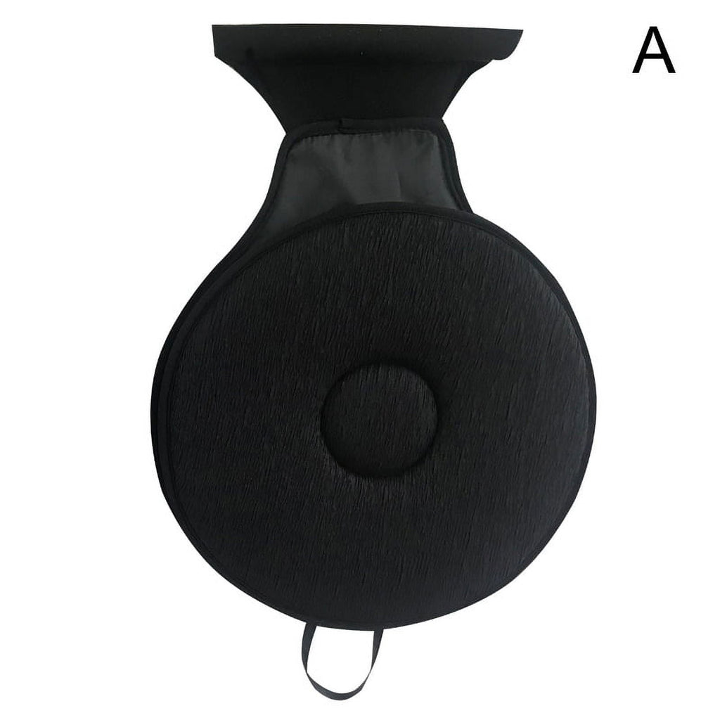 360 Degree Rotate Swiveling Car Seat Cushion Easy In Out Soft Seat Pad