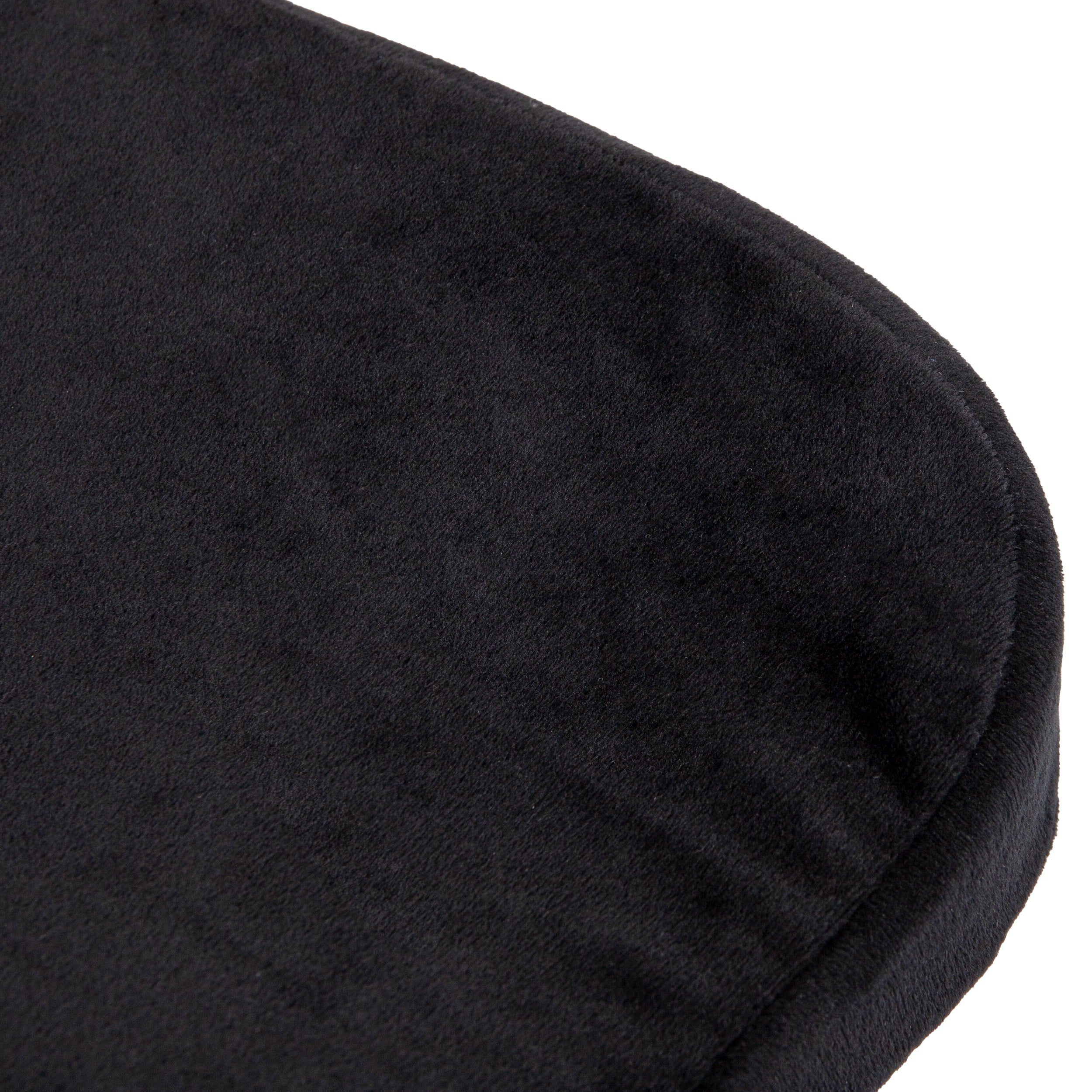 Mind Reader Seat Cushion, Cushioned Memory Foam Back Relief, Pressure Relief for Lower Back, Non-Slip Orthopedic Ergonomically Cushion, Perfect for Office, Home, Car & More, Black