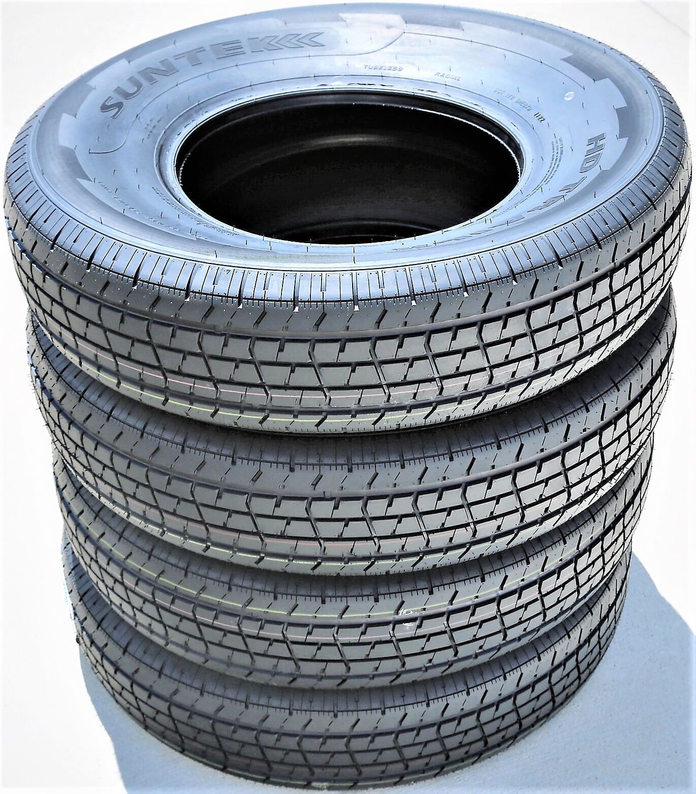 Suntek HD Trail 2 Semi Steel ST 205/75R15 Load D 8 Ply Trailer Tire