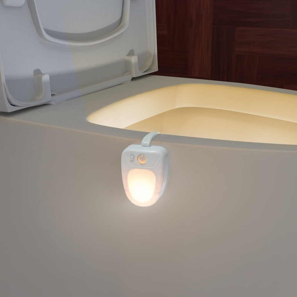 Auto Drive Motion Sensor LED Color Changing Toilet Night Light 1 Pack