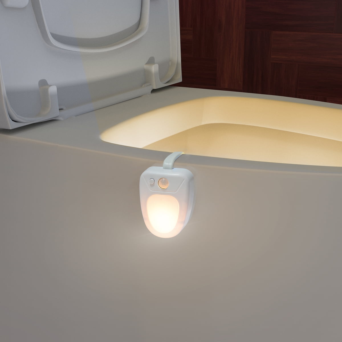 Auto Drive Motion Sensor LED Color Changing Toilet Night Light 1 Pack