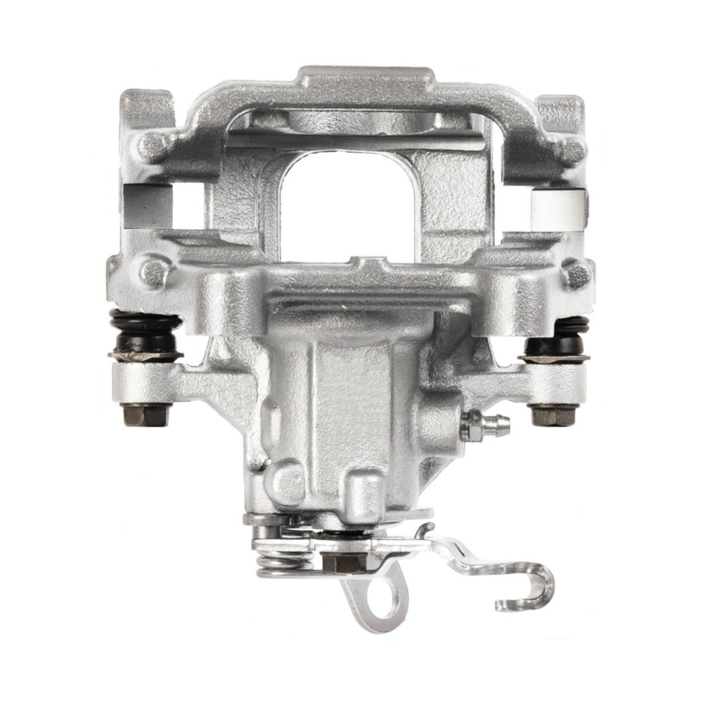 AutoShack Rear New Brake Caliper Assembly with Bracket Driver Side Replacement for 2010-2014 VW Jetta Golf 2011-2016 Eos 2012-2013 Beetle 2012-2014 GTI 2012-2015 Passat 2010-2013 Audi A3 Quattro FWD