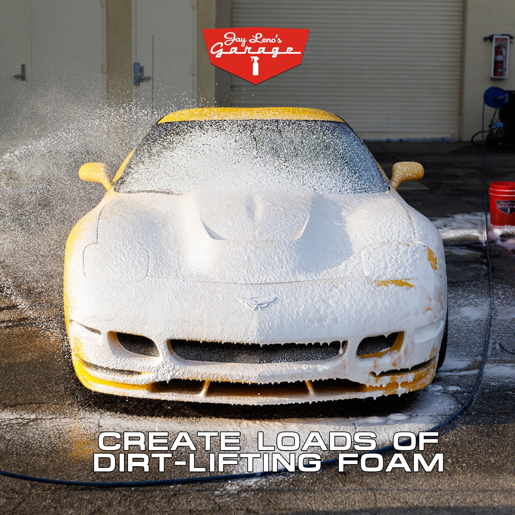 Jay Leno's Garage Ceramic Wash Shampoo (48 oz) - Clean, Protect & Boost Shine