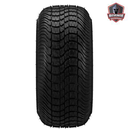 12" Casino Matte Black Golf Cart Wheels and Tires Combo (215/35-12) Set of 4