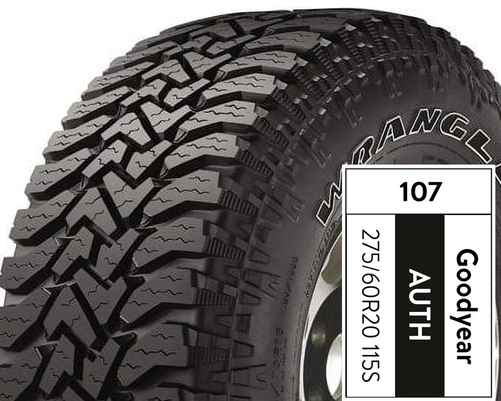 Goodyear Wrangler Authority A/T 275/60R20 115S All-Terrain Tire
