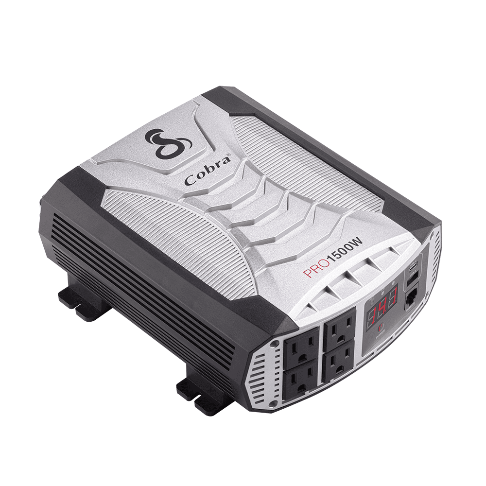 Restored Cobra PRO 1500W 1500 Watts 3000 Peak Power Inverter AC/DC (Refurbished)