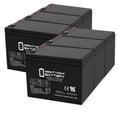 12V 8Ah Compatible Battery for APC Back-UPS ES 750 UPS - 6 Pack