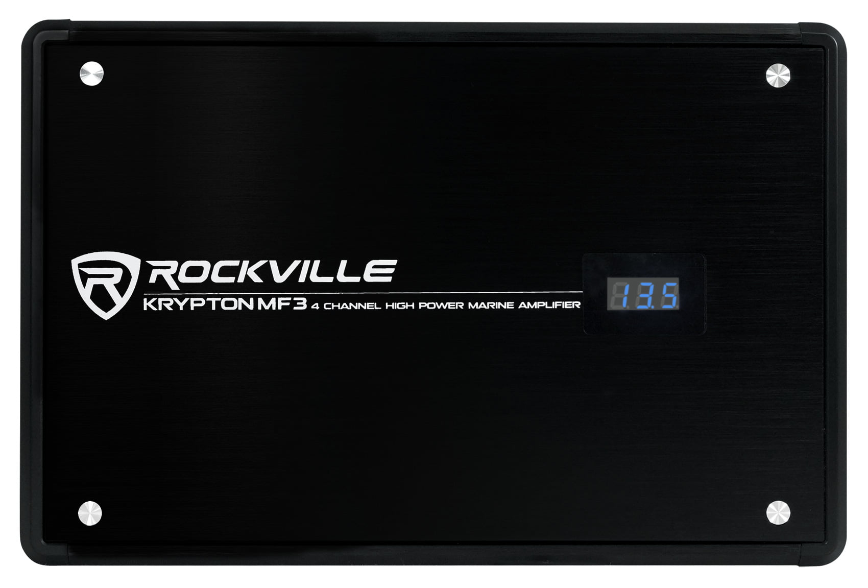 Rockville RGHR2 Marine Bluetooth Receiver+Remote+(4) 8" Wakeboards+Amplifier+Kit