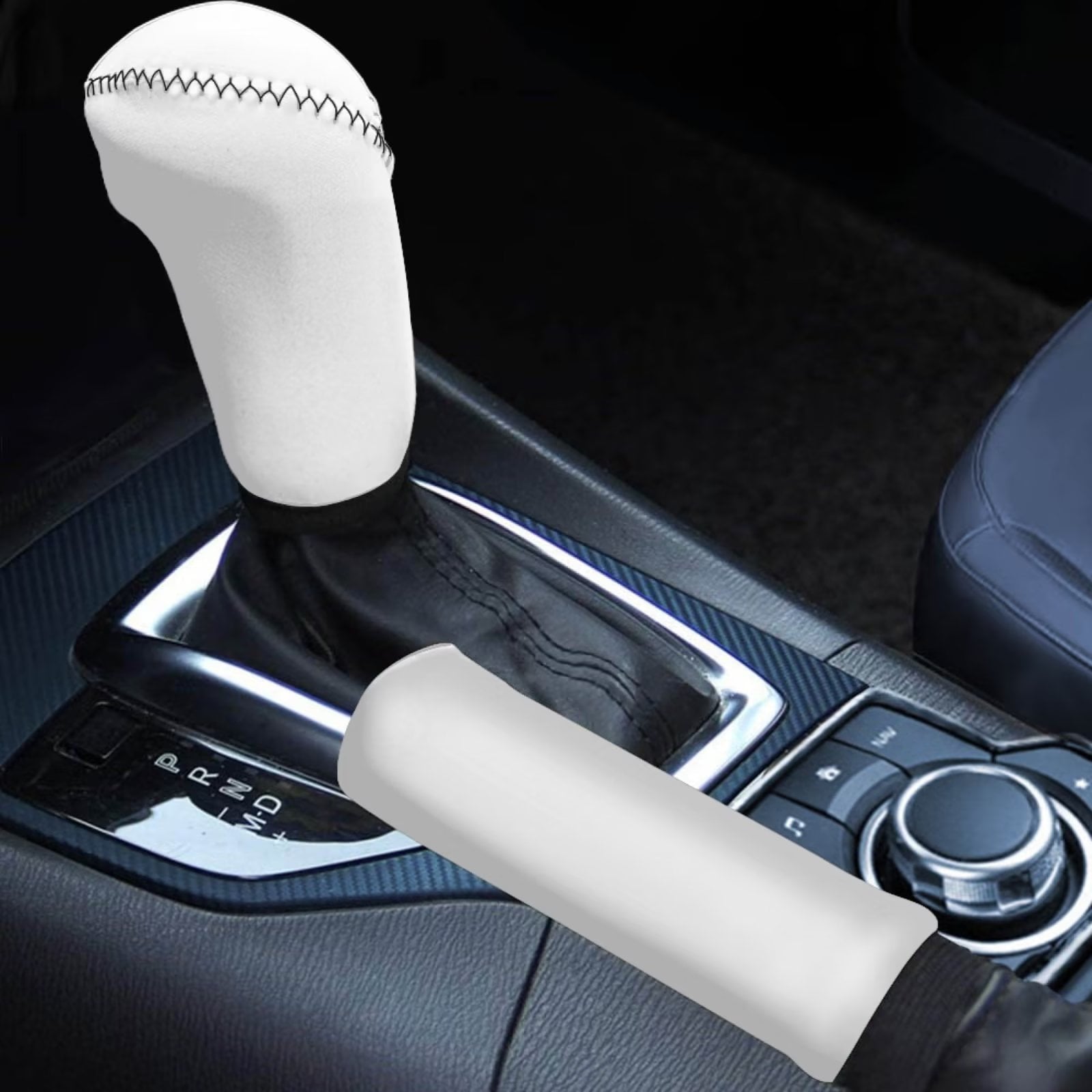 FKELYI Colorful Paw Car Seat Covers 11-in-1 Washable Automotive Car Seat Covers Accessories with Car Cup Coasters Gear Shift Cover&Handbrake Cover Steering Wheel Covers Car Headrest Cover