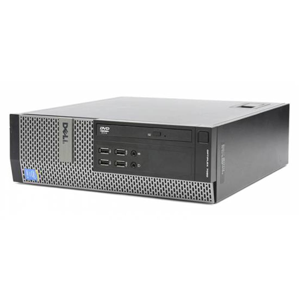 Restored Dell 7020 Desktop Computer Core i3 Processor 8GB Memory 500GB HDD DVD Wi-Fi - Windows 10 PC (Refurbished)