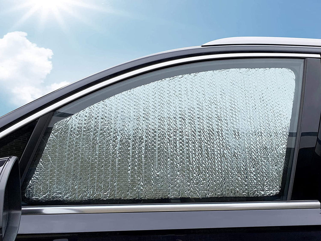 Side Window Front Row Sunshades for 2008-2013 Jeep Liberty Sport Utility (Set of 2)