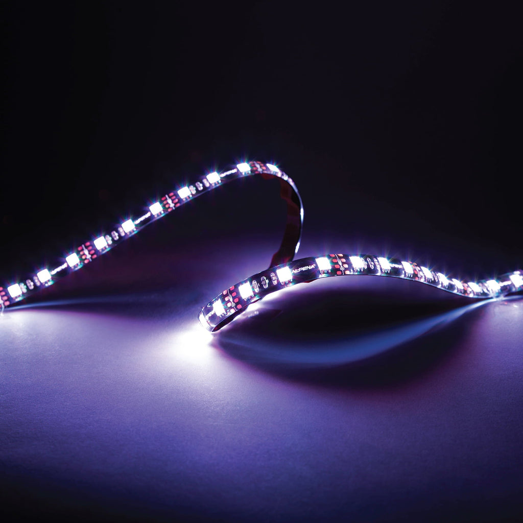 Alpena Multigloz Universal Multi-Color LED Light Strip, 12" Extension Strip, Model 78419