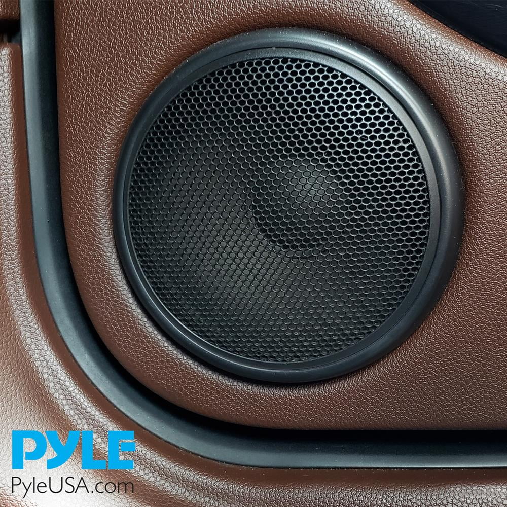 Pyle 3.5 Inch Car Audio Speaker - Single Voice Coil Subwoofer with Rubber Edge - PLMG35
