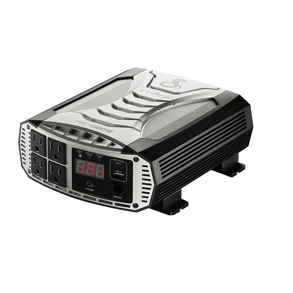 Restored Cobra PRO 1500W 1500 Watts 3000 Peak Power Inverter AC/DC (Refurbished)
