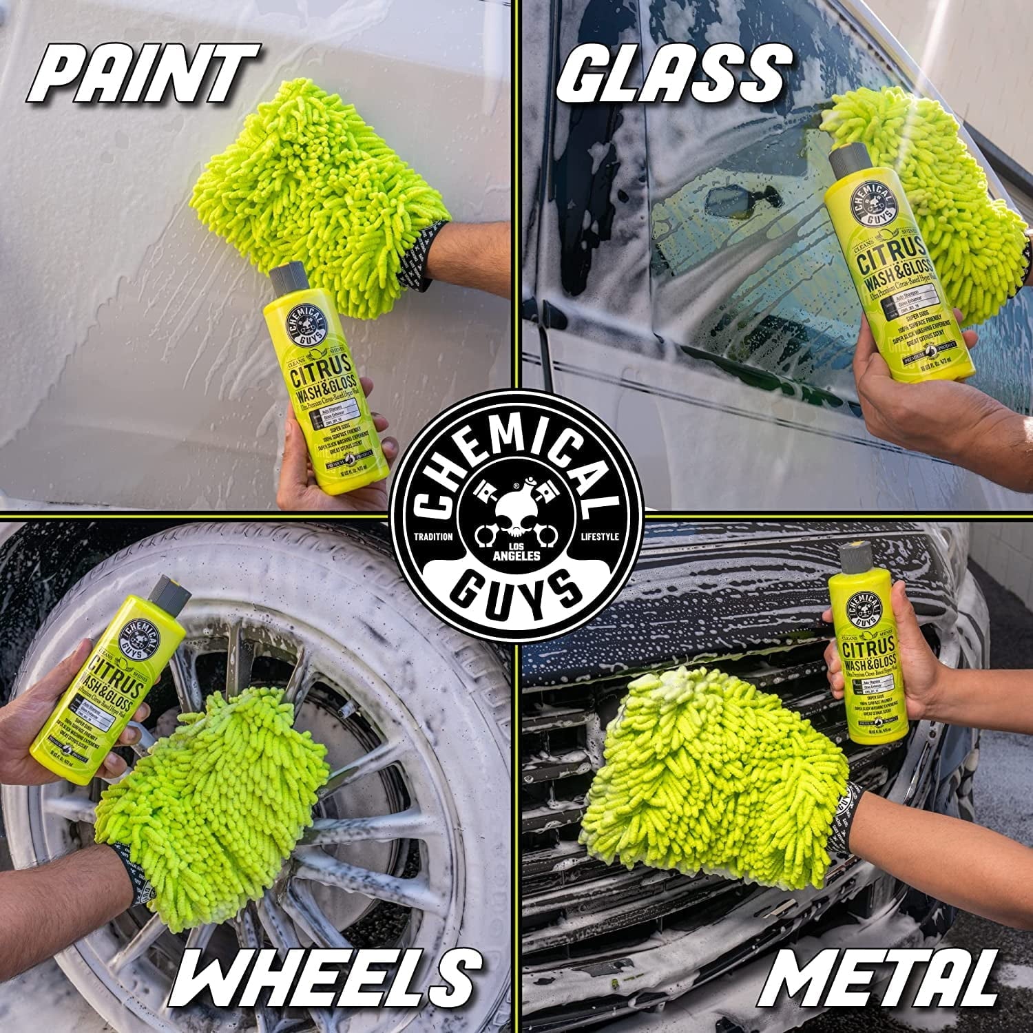 Chemical Guys Citrus Wash & Gloss Concentrated Car Wash (16 oz)