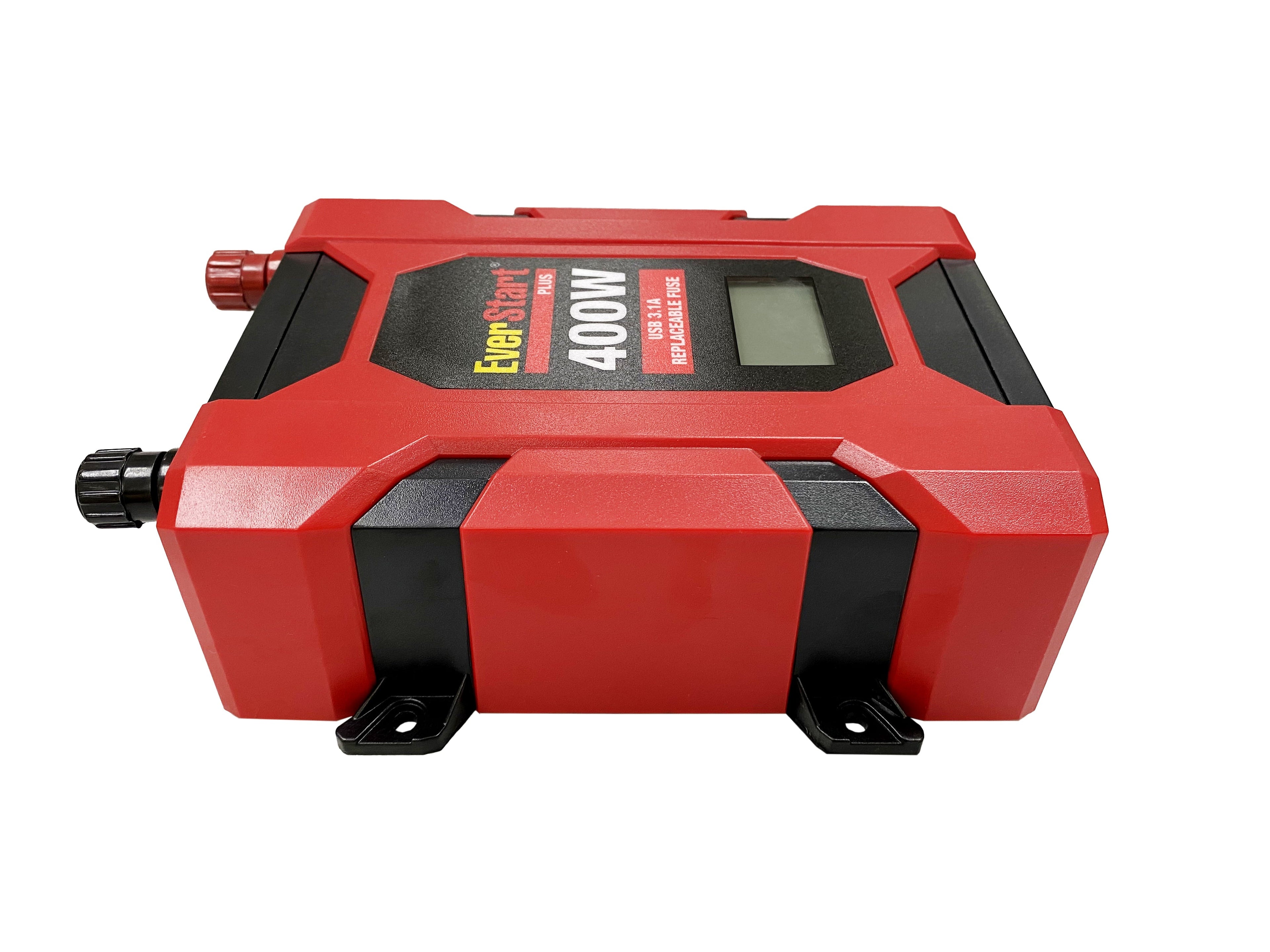 EverStart 400 Watts Portable Slim Inverter with Digital Display and Multiple USB and AC Ports