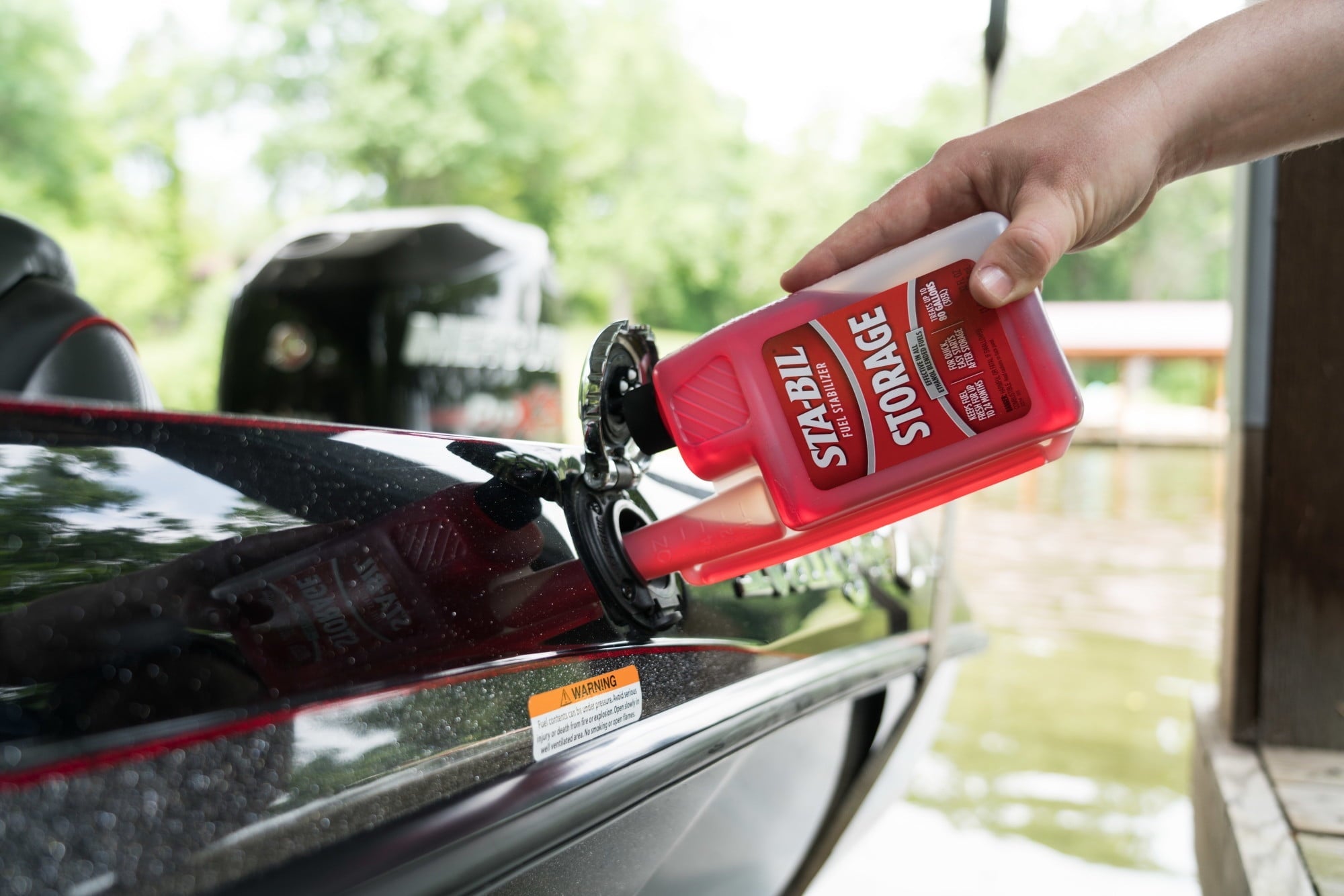 STA-BIL Storage Fuel Stabilizer - Keeps Fuel Fresh for 24 Months - Prevents Corrosion - Gasoline Treatment that Protects Fuel System - Fuel Saver - Treats 80 Gallons - 32 Fl. Oz.