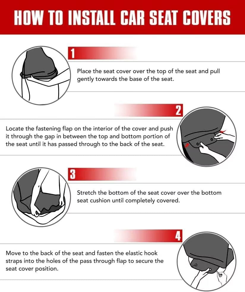 NETILGEN 2 Pcs Kit Cow Print Car Cover Set Stretchy Bucket Saddle Blanket Decorations Car Seat Cover Set Comfy Auto Protector Universal Fit SUV Van Truck Van
