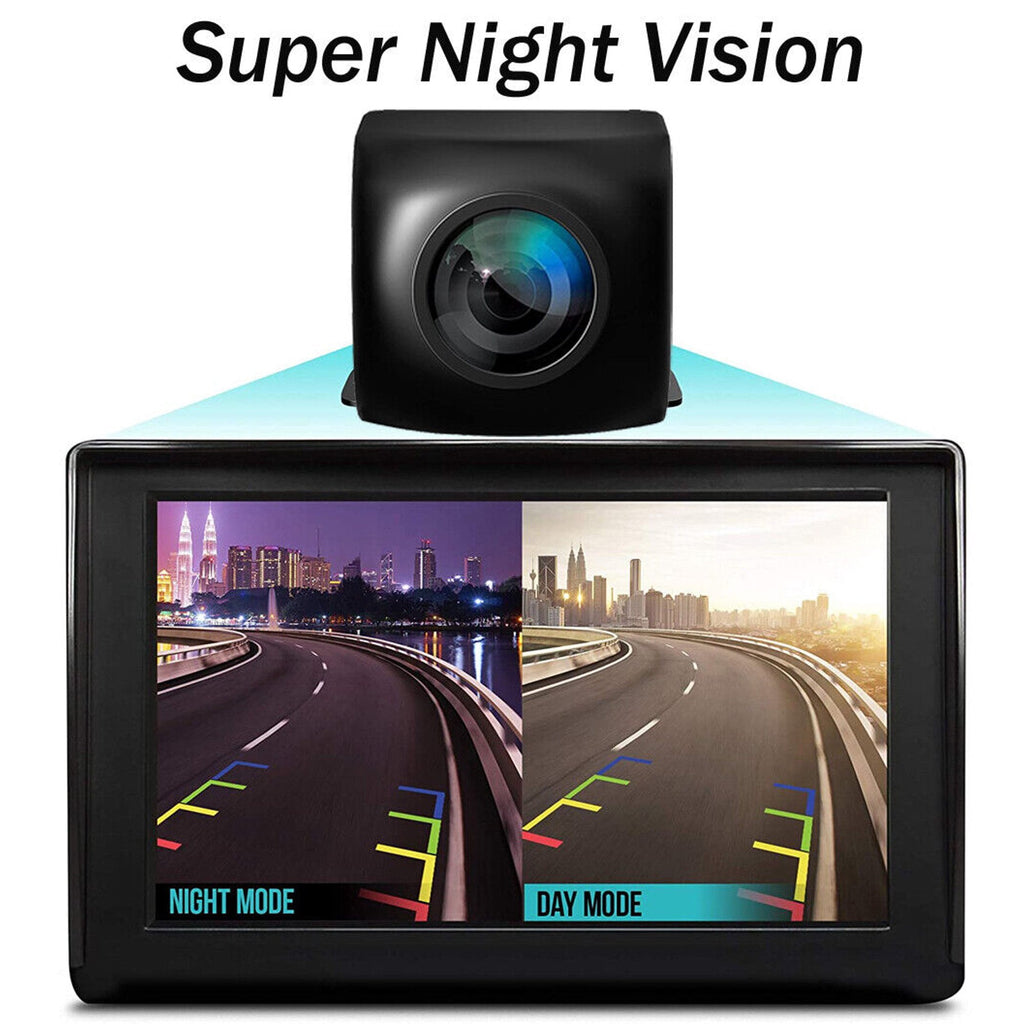 7" TFT LCD Monitor, Wireless Rear View Cams 2.4G Extra Long Range Signal Waterproof Backup Camera with Night Vision Reverse Camera, Vehicle Backup Cameras Kit for Car Truck