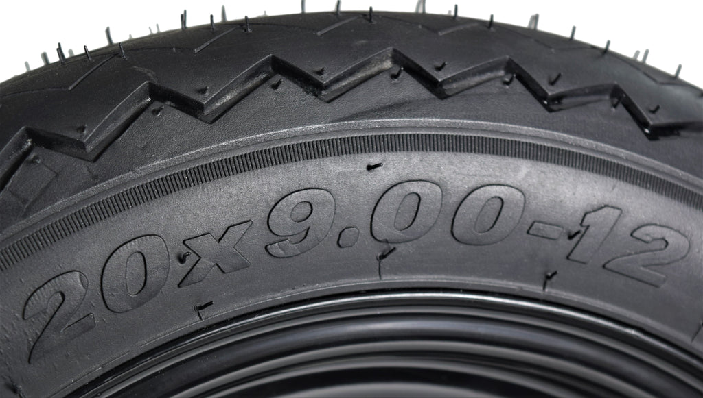 Kenda 235S2066 20x9-12 Hole-N-1 6 Ply Tubeless Golf Cart Turf Tires 4 Pack