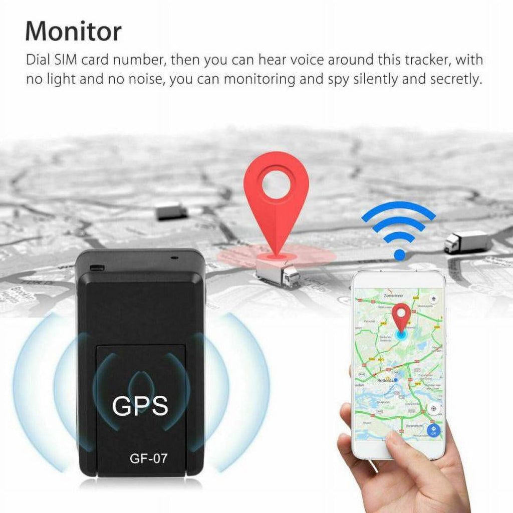 Praeter Magnetic GF07 Mini GPS Real Time Car Elderly Children Anti-lost Locator Tracker GPS Strong Magnetic Positioner
