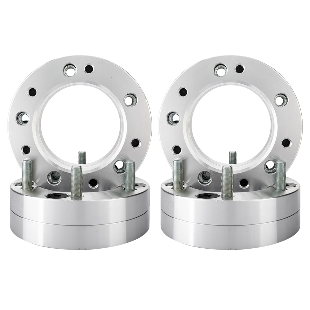 Happydeer 2X Wheel Adapters 5 Lug 5.5 To 6 Lug 5.5 Spacers 5x5.5 To 6x5.5 2" For Jeep Ford