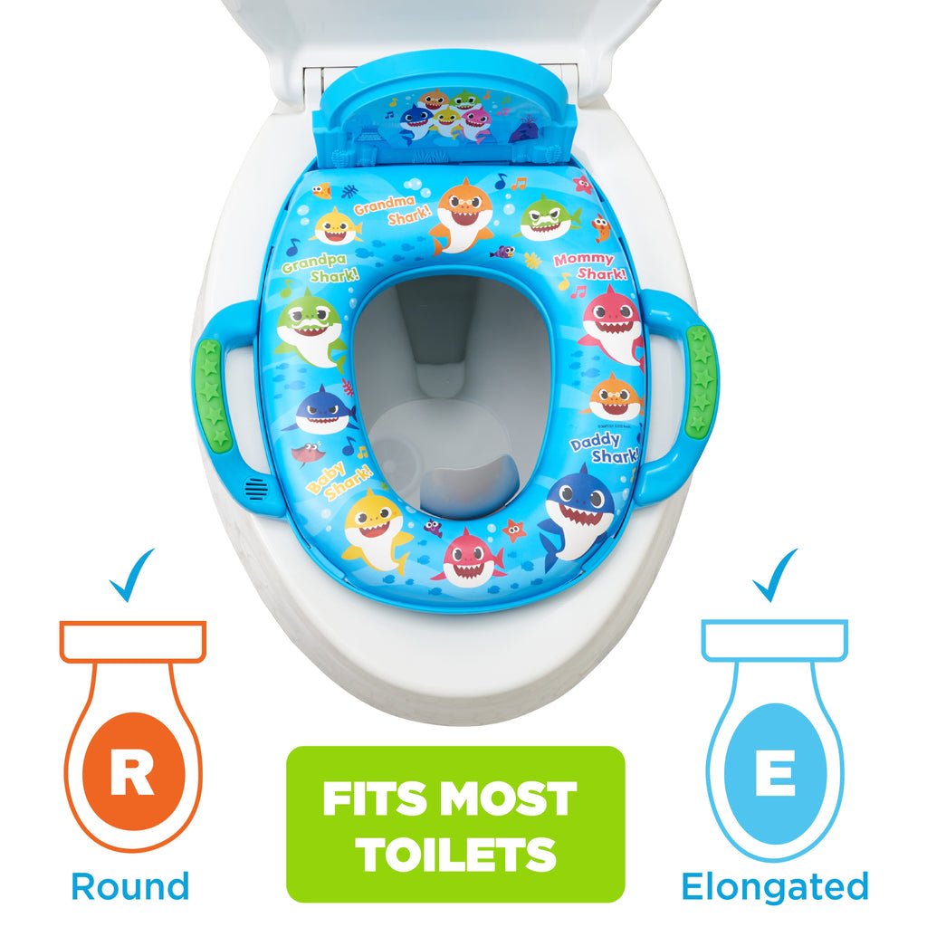 Baby Shark "Fintastic" Deluxe Potty Seat with Sound
