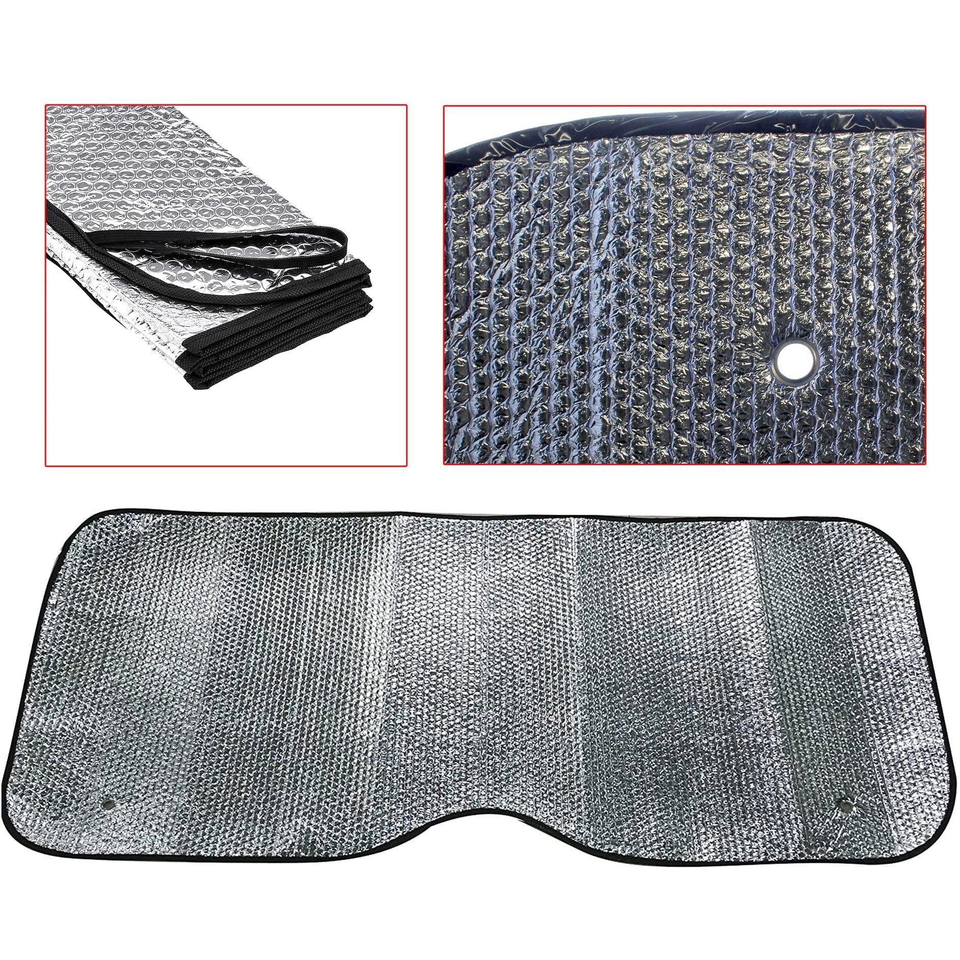 Wideskall Car Windshield Sunshade Reflective Sun Shade for Car Cover Visor