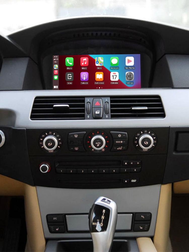 Road Top 8.8 inch Touch Screen Car Stereo for 2010-2012 BMW 5 Series E60 E90 E91 E92 E93 with CIC System Apple Carplay Android Auto Radio GPS Navigation for Car, Portable Car Stereo Screen