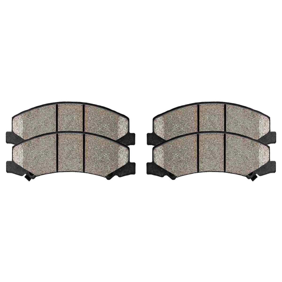AutoShack Front and Rear Ceramic Brake Pads Kit Replacement for 2006-2007 Chevrolet Monte Carlo 2006-2010 Impala 2008-2009 Buick LaCrosse Allure 3.5L 3.9L 5.3L V6 V8 FWD