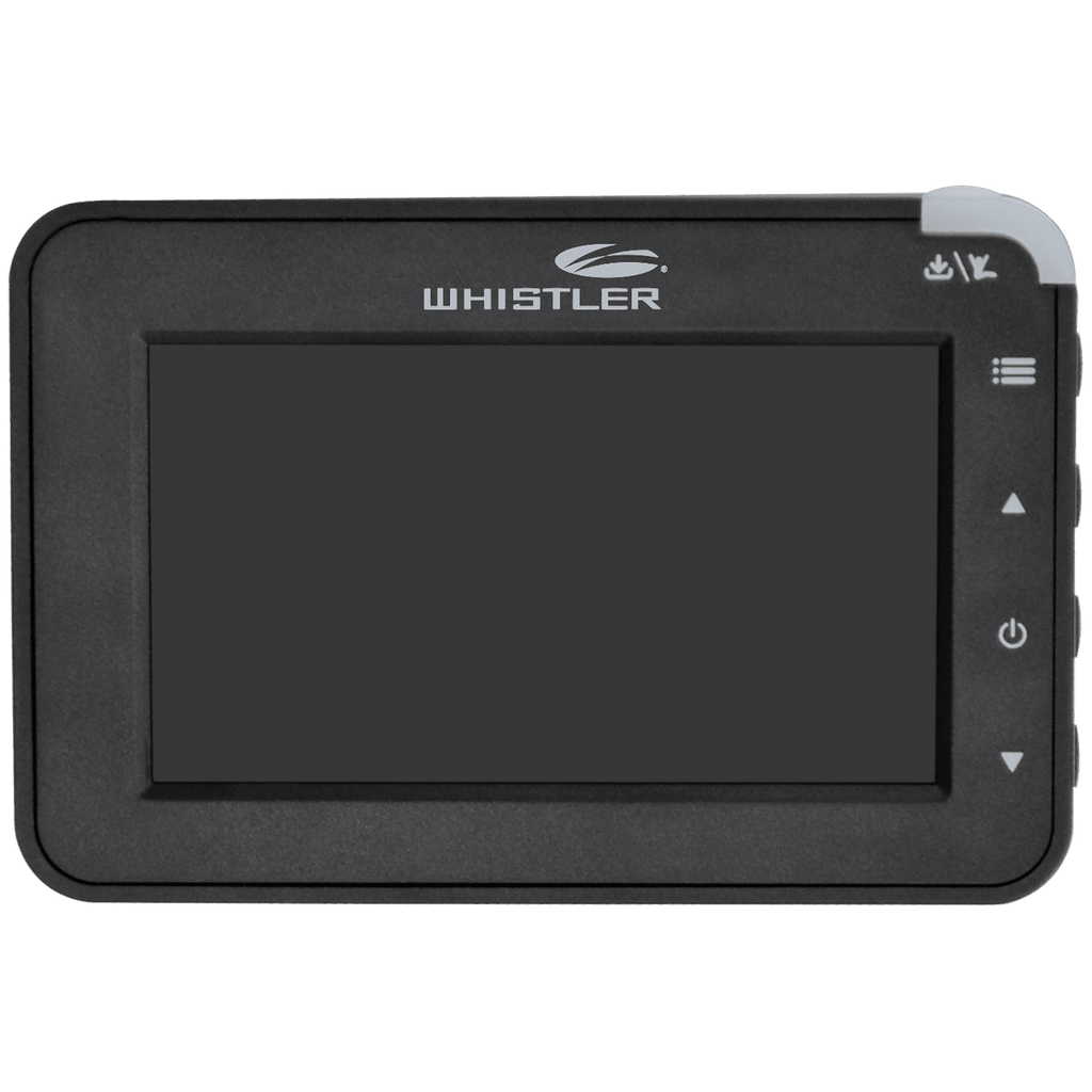 Whistler Wireless Backup Camera, WBU-800, Easy DIY Install, No Drilling or Hardwiring, 4.3" Monitor, Solar Recharging, Weather Resistant