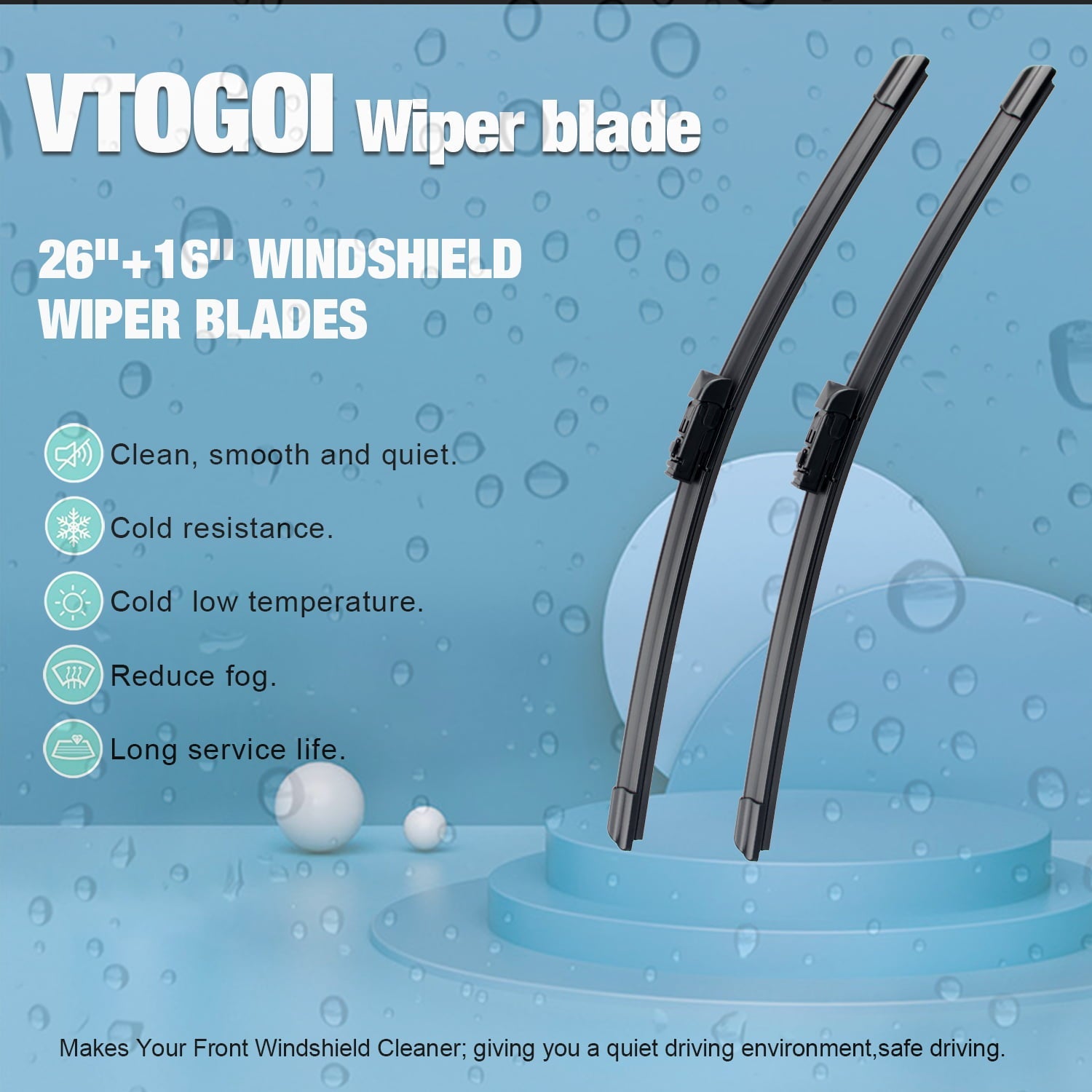 3 Wipers Factory 26"+16"+12" for Lexus NX200t 201-2017 NX300 2018-2022 NX300h 2015-2022 Original Equipment Replacement Front with Rear Windshield Wiper Blades Set (Pack of 3)