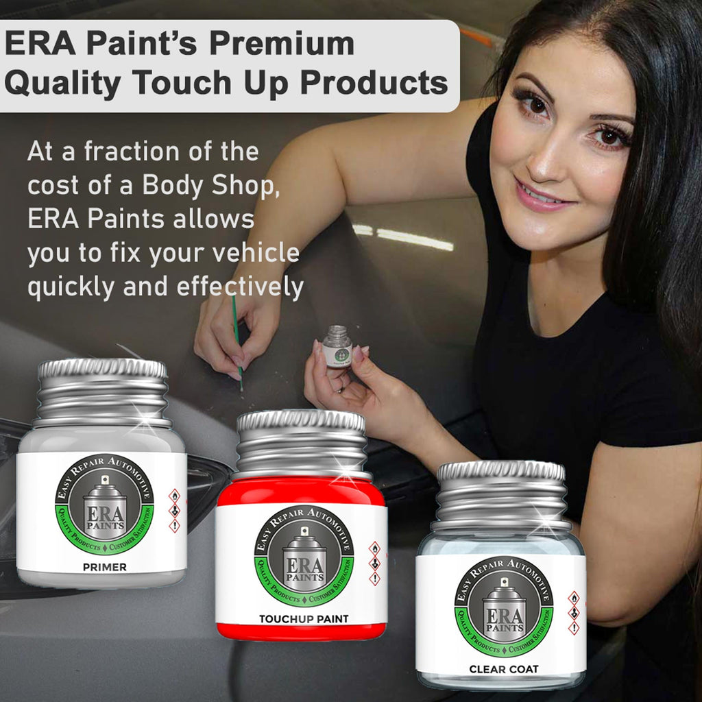 ERA Paints (8V5 Shoreline Blue Pearl) Compatible with Toyota Rav4 2013-2019 Exact Match Touch Up Paint and Clearcoat