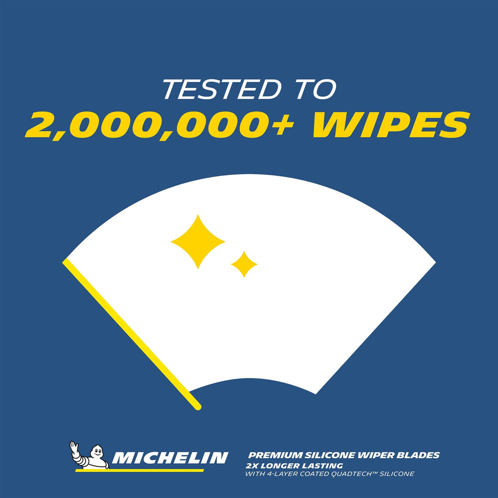 Michelin Endurance XT Advanced Silicone Wiper Blade 24",Last 2X Longer